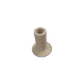 Factory High Temperature Oven cordierite ceramic Bobbin Tube ceramic heating for Industry